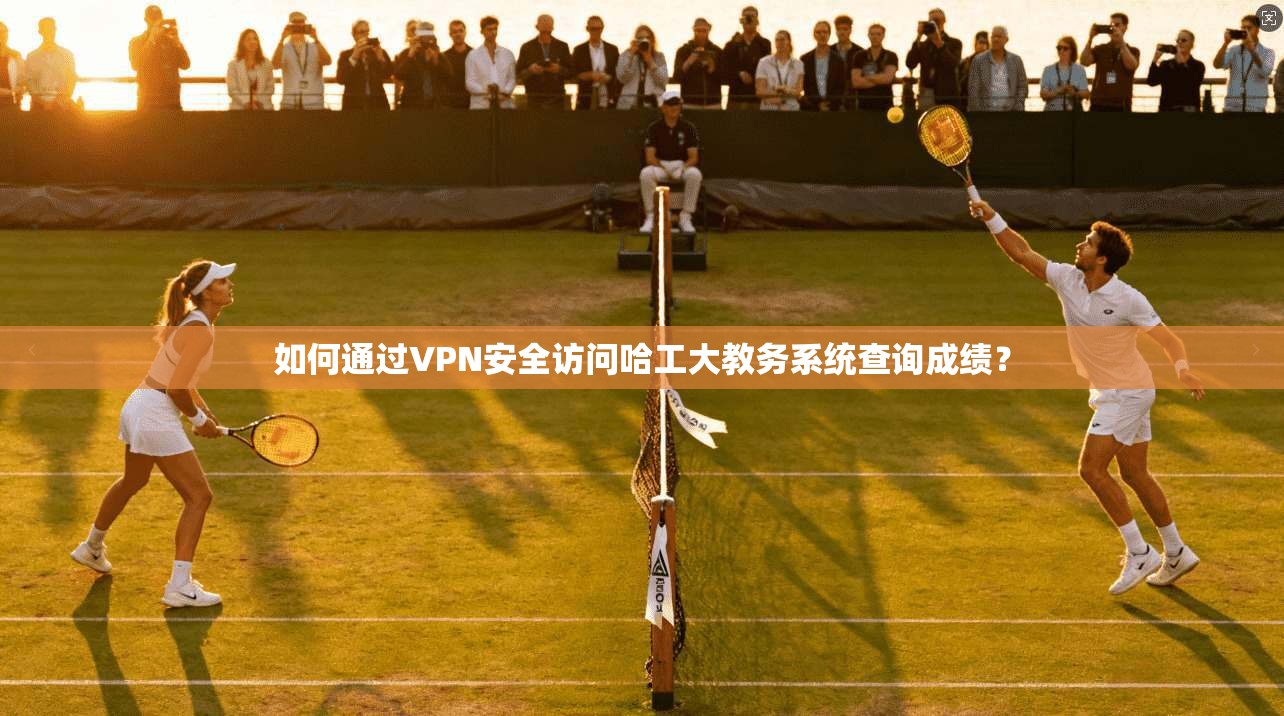 如何通过VPN安全访问哈工大教务系统查询成绩？