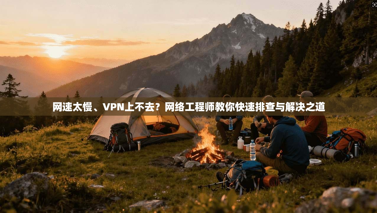 网速太慢、VPN上不去？网络工程师教你快速排查与解决之道