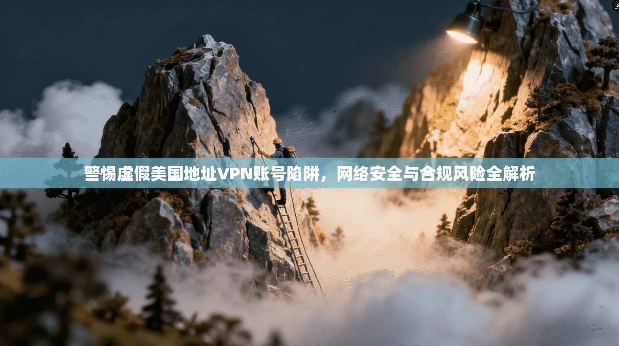 警惕虚假美国地址VPN账号陷阱，网络安全与合规风险全解析