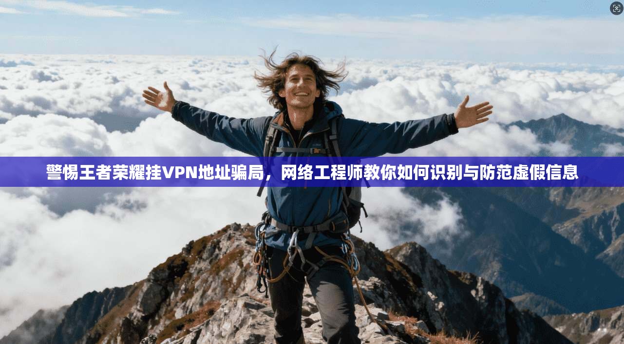 警惕王者荣耀挂VPN地址骗局，网络工程师教你如何识别与防范虚假信息