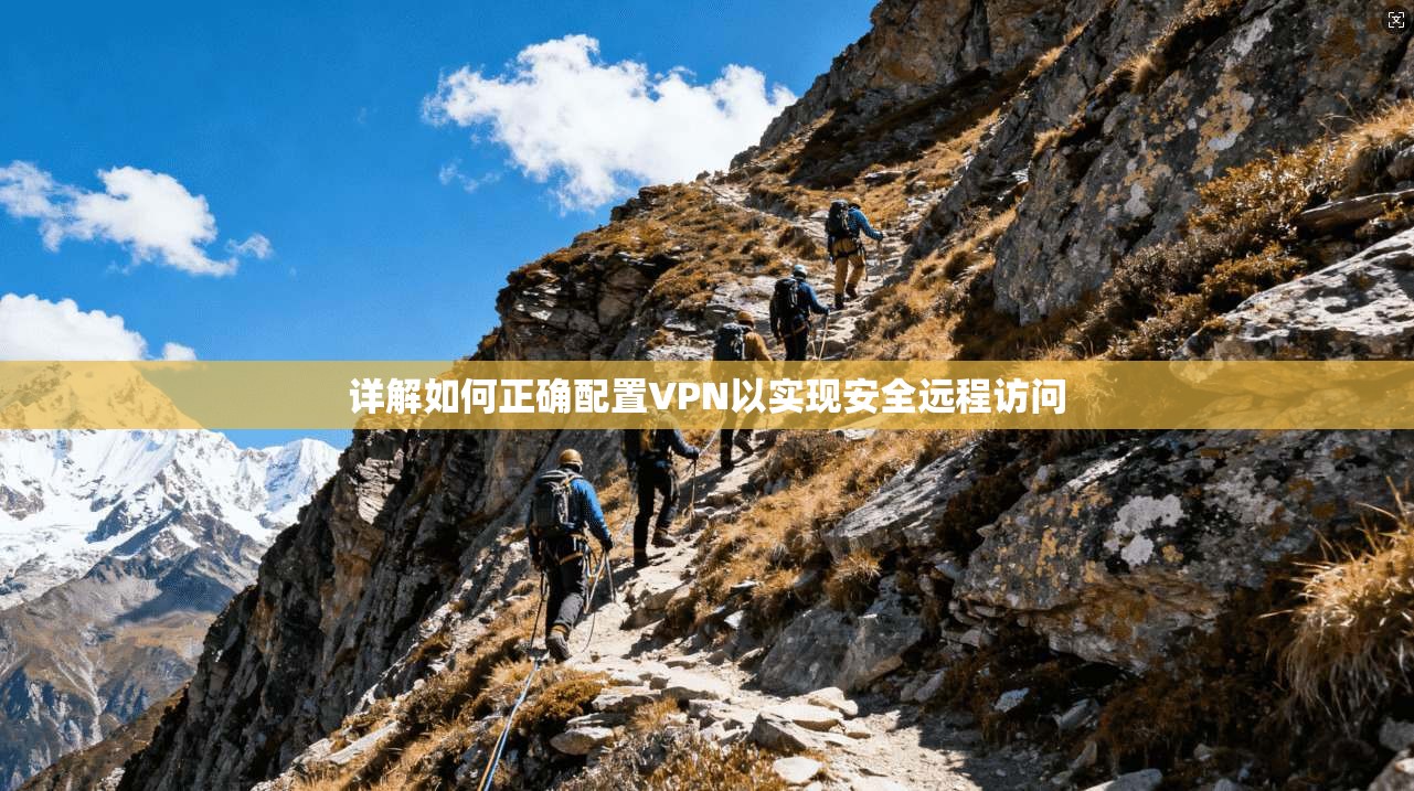 详解如何正确配置VPN以实现安全远程访问