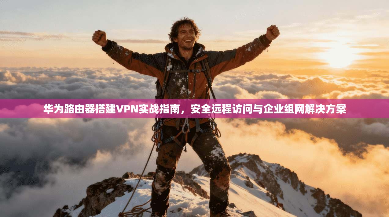 华为路由器搭建VPN实战指南，安全远程访问与企业组网解决方案
