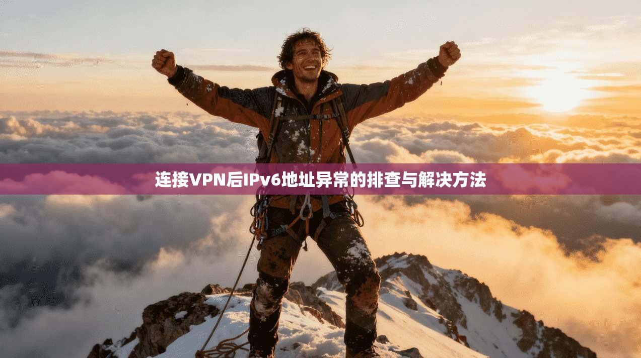 连接VPN后IPv6地址异常的排查与解决方法