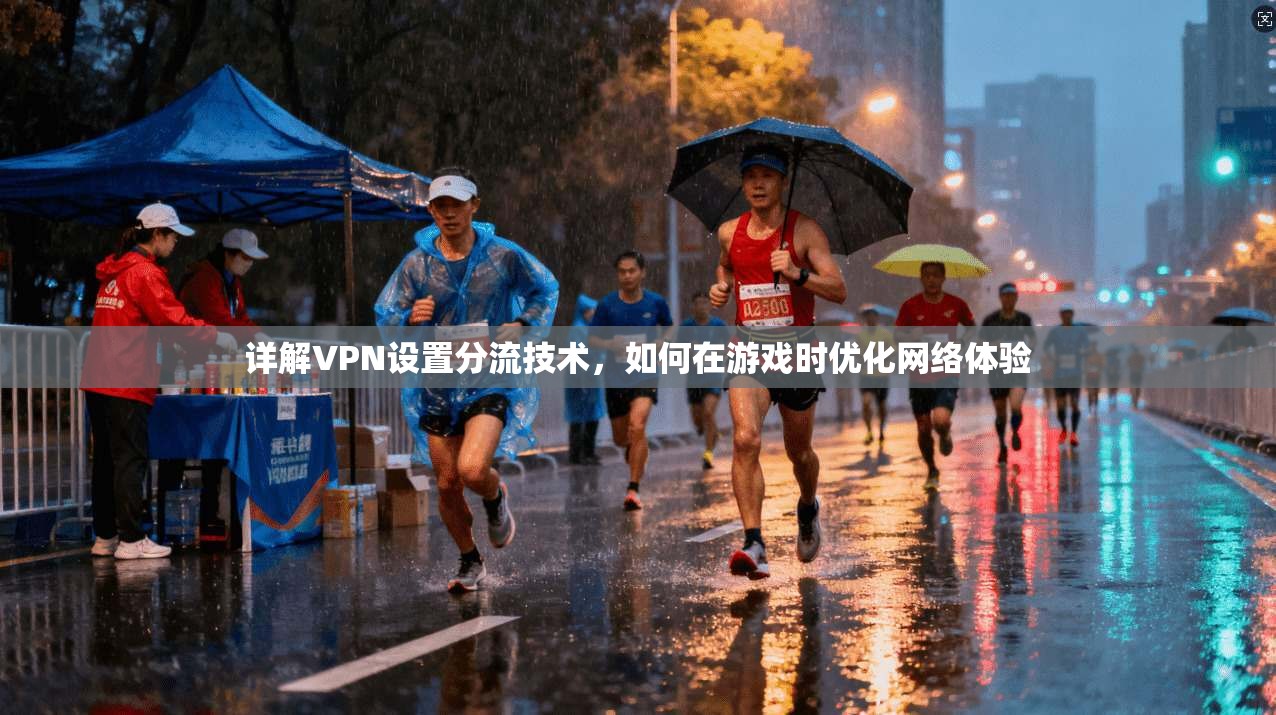 详解VPN设置分流技术，如何在游戏时优化网络体验