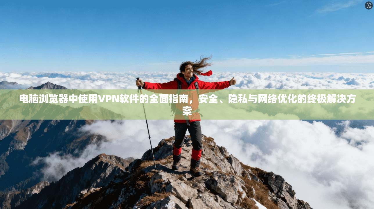 电脑浏览器中使用VPN软件的全面指南，安全、隐私与网络优化的终极解决方案