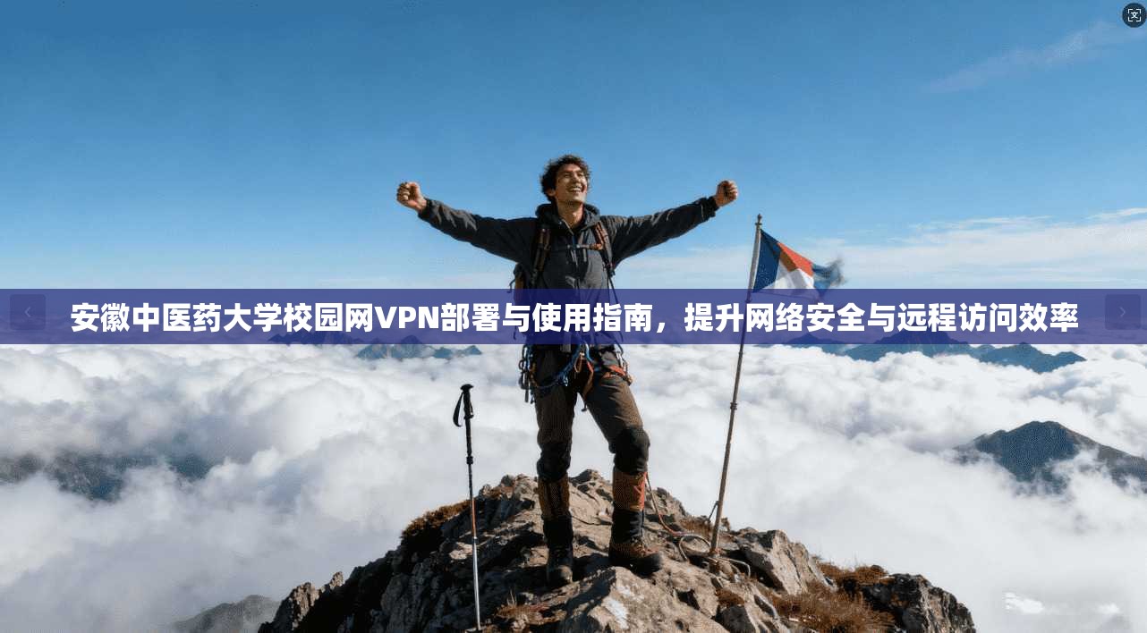 安徽中医药大学校园网VPN部署与使用指南，提升网络安全与远程访问效率