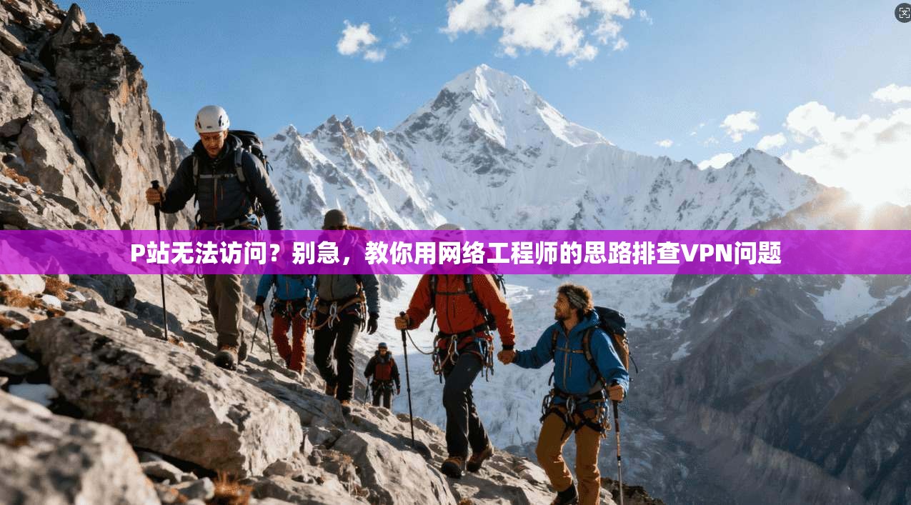 P站无法访问？别急，教你用网络工程师的思路排查VPN问题