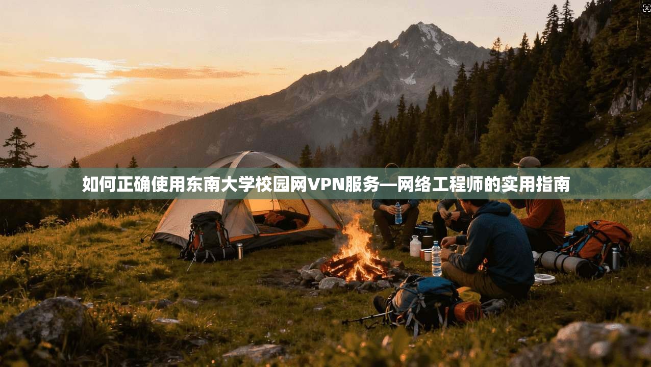 如何正确使用东南大学校园网VPN服务—网络工程师的实用指南