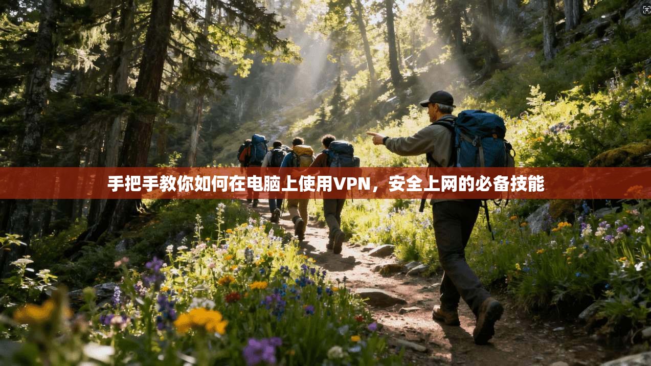 手把手教你如何在电脑上使用VPN，安全上网的必备技能