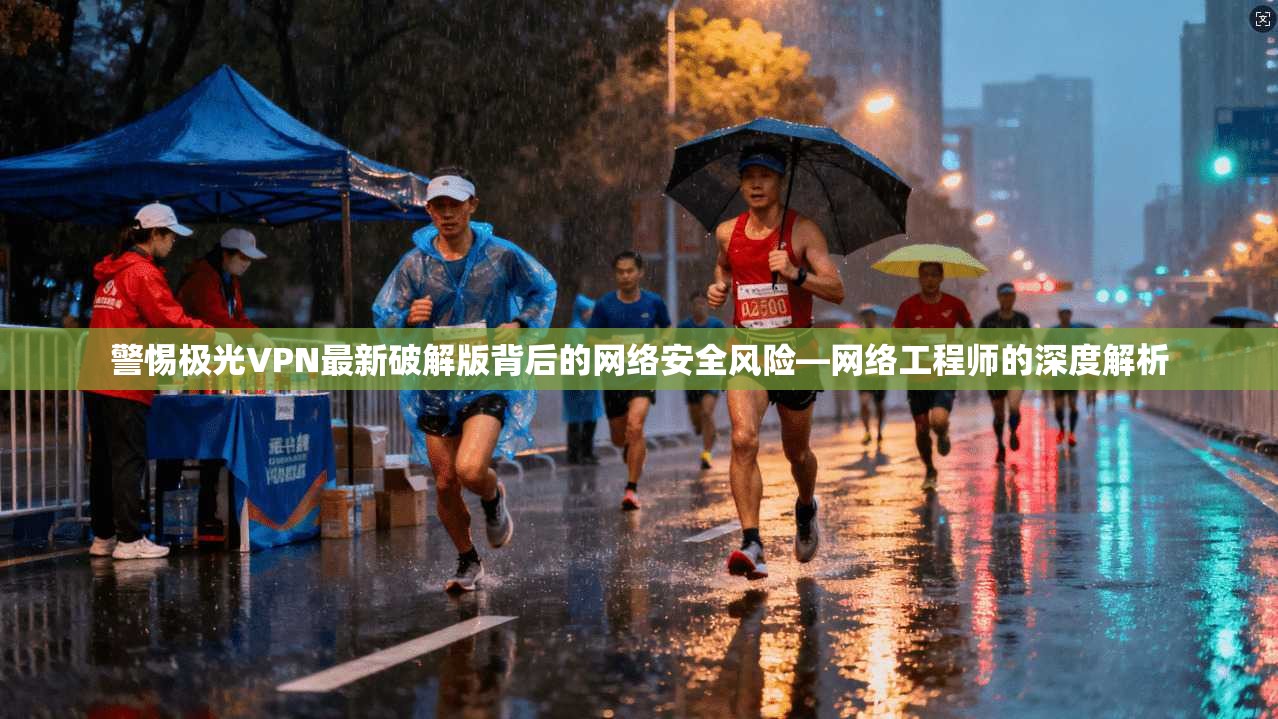 警惕极光VPN最新破解版背后的网络安全风险—网络工程师的深度解析