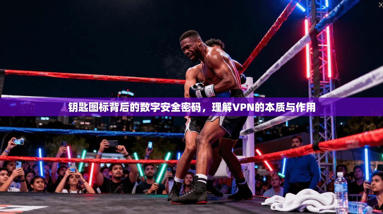 钥匙图标背后的数字安全密码,理解VPN的本质与作用