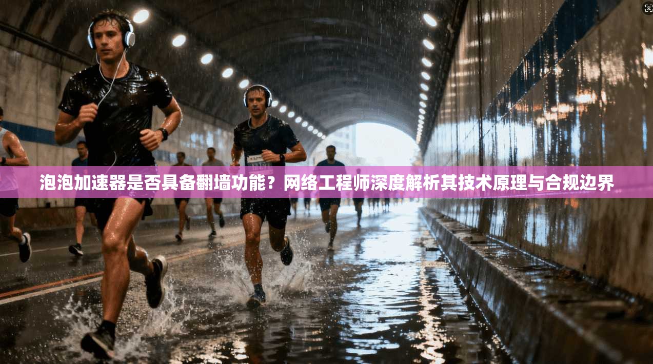 泡泡加速器是否具备翻墙功能？网络工程师深度解析其技术原理与合规边界