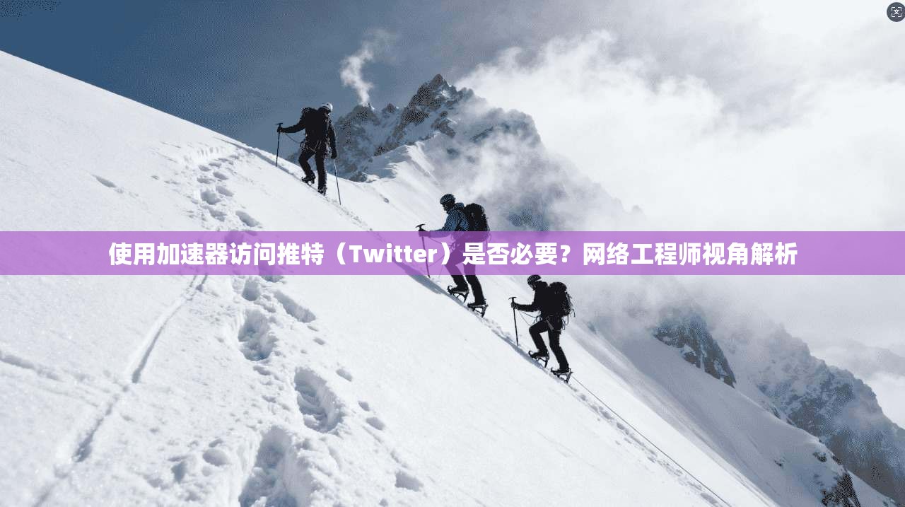 使用加速器访问推特(Twitter)是否必要?网络工程师视角解析